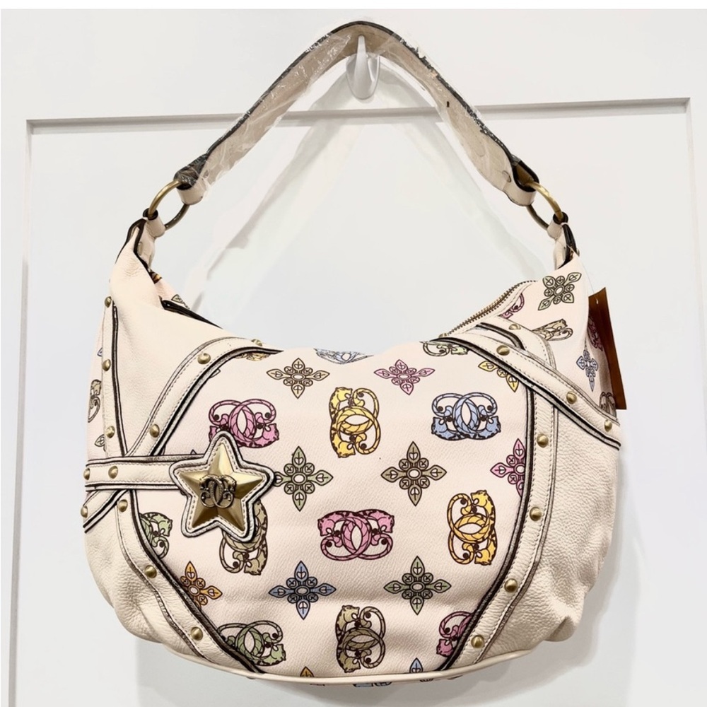SHARIF 1827 WHITE LEATHER PURSE
W DUST BAG, NWT